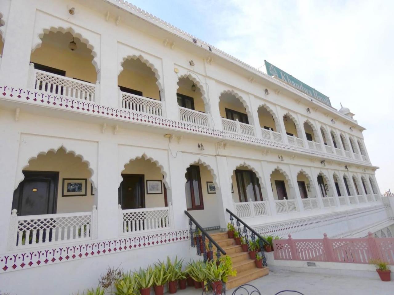 Heritage Khandwa Haveli Hotell Jaipur Exteriör bild