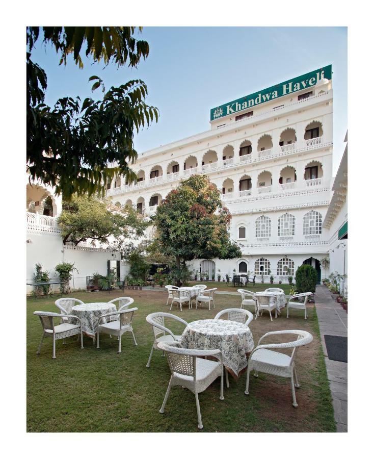 Heritage Khandwa Haveli Hotell Jaipur Exteriör bild