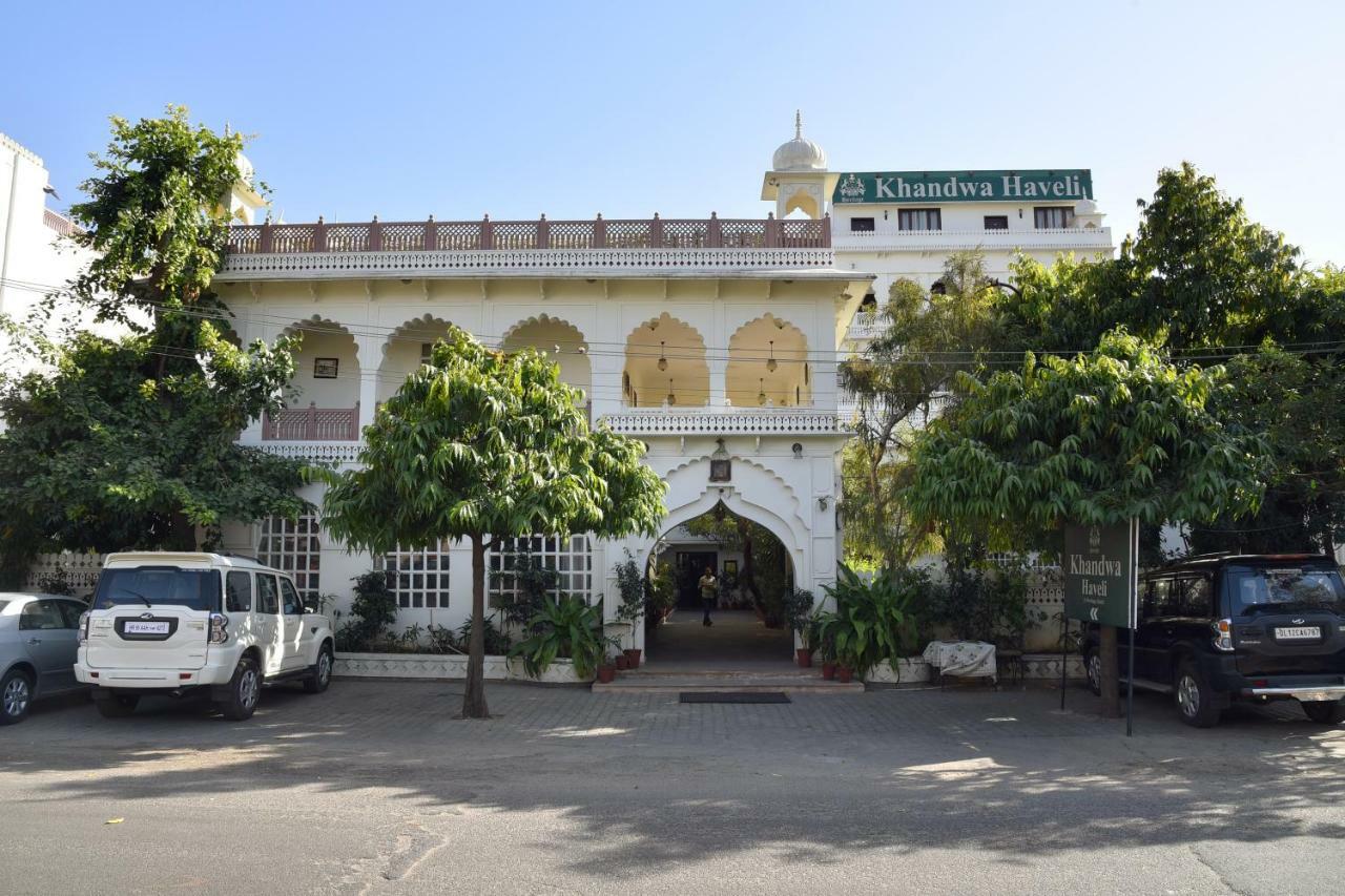 Heritage Khandwa Haveli Hotell Jaipur Exteriör bild