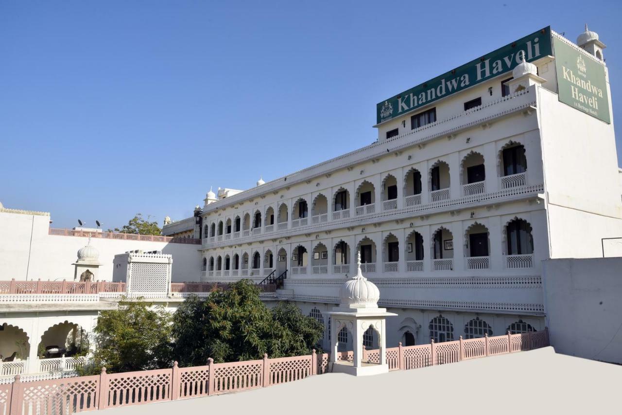 Heritage Khandwa Haveli Hotell Jaipur Exteriör bild